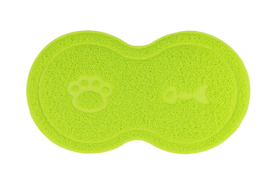 Diyafas Kitten Food PVC Feeding Bowl Placemat Non-slip Pet Litter Mat Blanket For Cats and Dogs