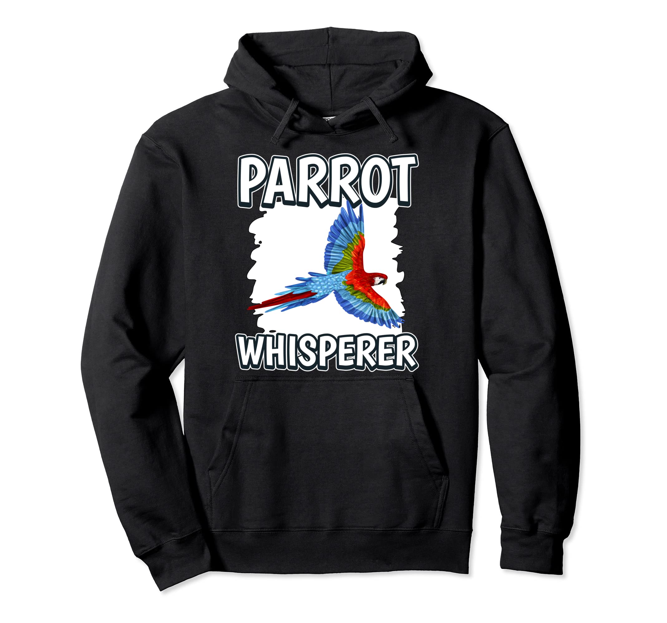 Parrot Whisperer Parrot Pullover Hoodie