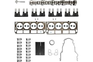 Truck Norris Camshaft Install Kit Includes Cam Kit, Gaskets, Lifters & Trays Fit For GM/Chevrolet Gen 3/4 LS 4.8L 5.3L 1999-2