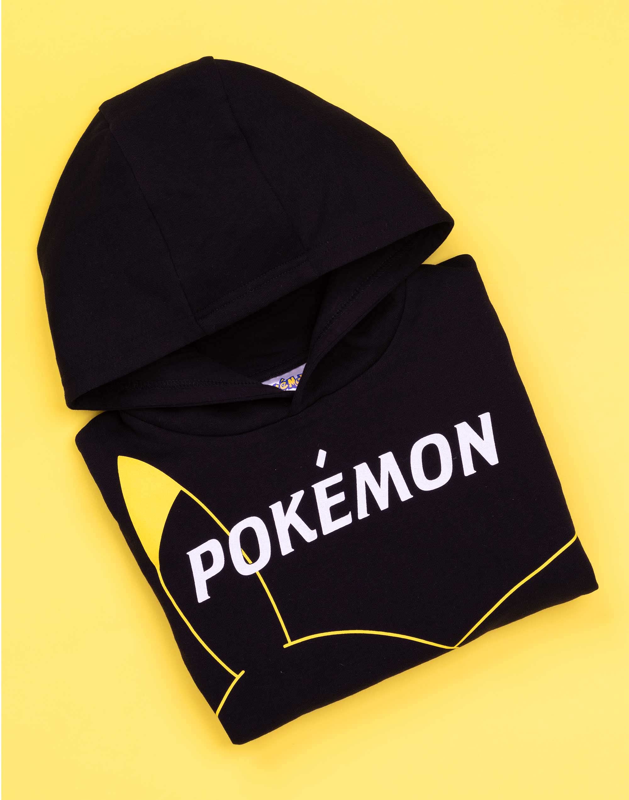 Pokemon Hoodie Jungen Kinder Game Geschenke Pikachu Black Pullover Pullover 4-5 Jahre 3