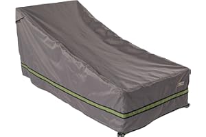 DUCK COVERS DUCKCOVERS Soteria Waterproof 80 Inch Patio Chaise Lounge Chair Cover, Patio Furniture Covers