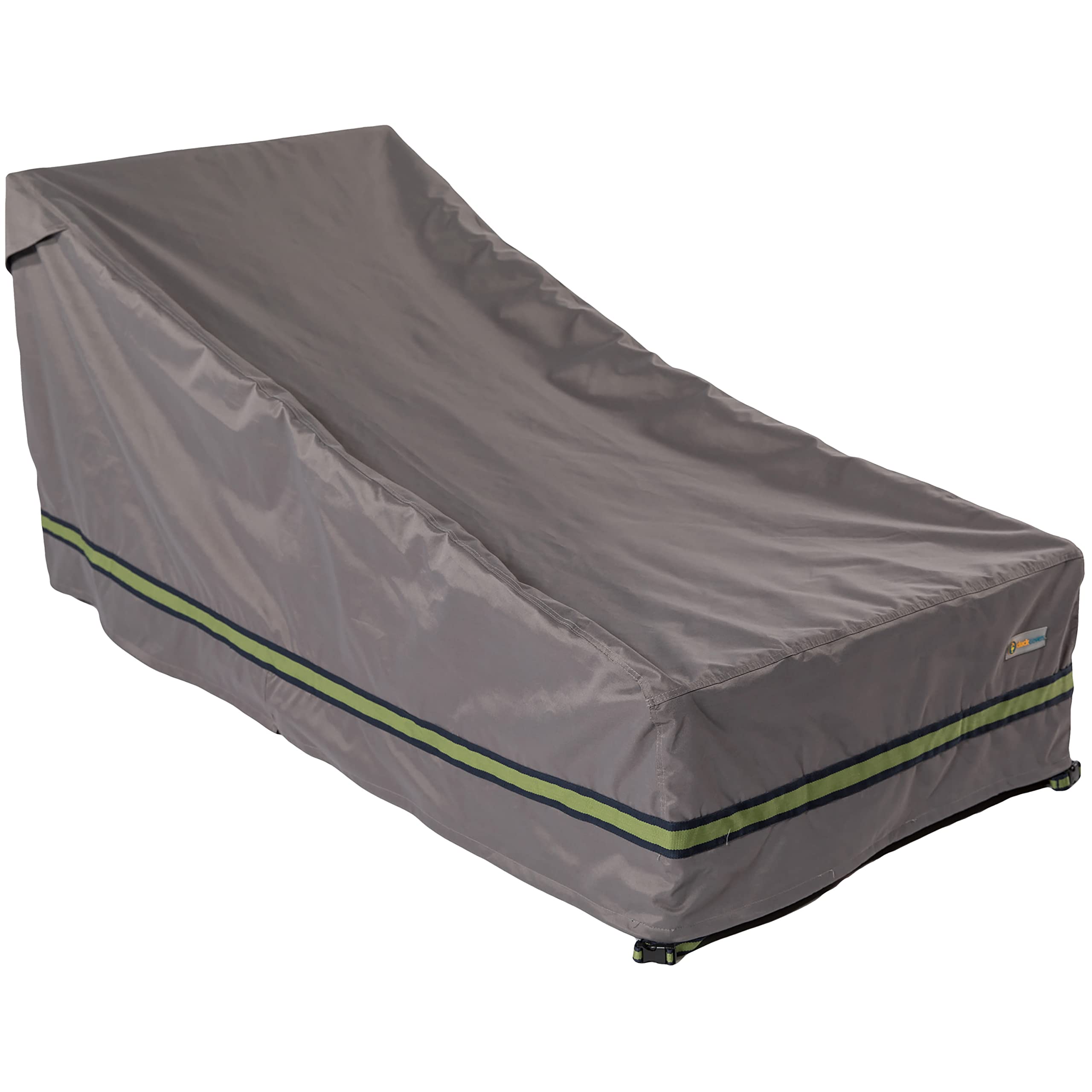 DUCKCOVERS Soteria Waterproof 86 Inch Patio Chaise Lounge Chair Cover, Chaise Lounge Covers Outdoor