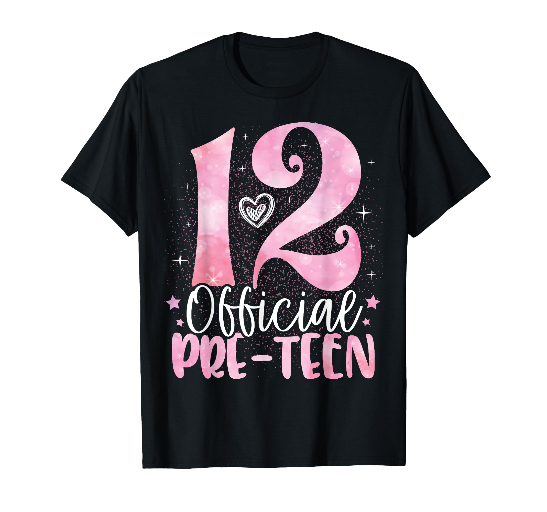 Photo 1 of 12 Official Pre-Teen 12th Birthday Girl 12 Year Old T-Shirt