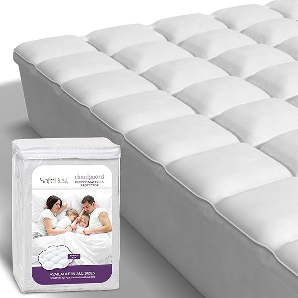 SAFEREST CLOUDGUARD – FULL SIZE HYBRID MATTRESS PROTECTOR...