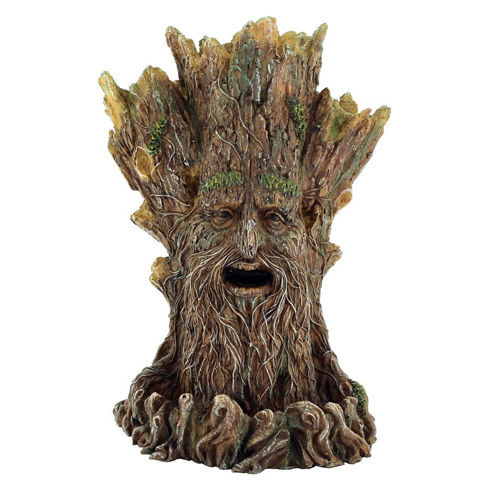 Nemesis Now Tree Spirit Backflow Tower Incense Burner 19cm Brown, Resin, One Size