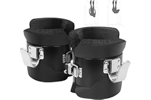 powerfeng Anti Gravity Inversion Hang Up Boots: Gravity Boots Hanging Upside Down for Inversion Decompression Stretching Back & Abdominal Exercise Home Gym
