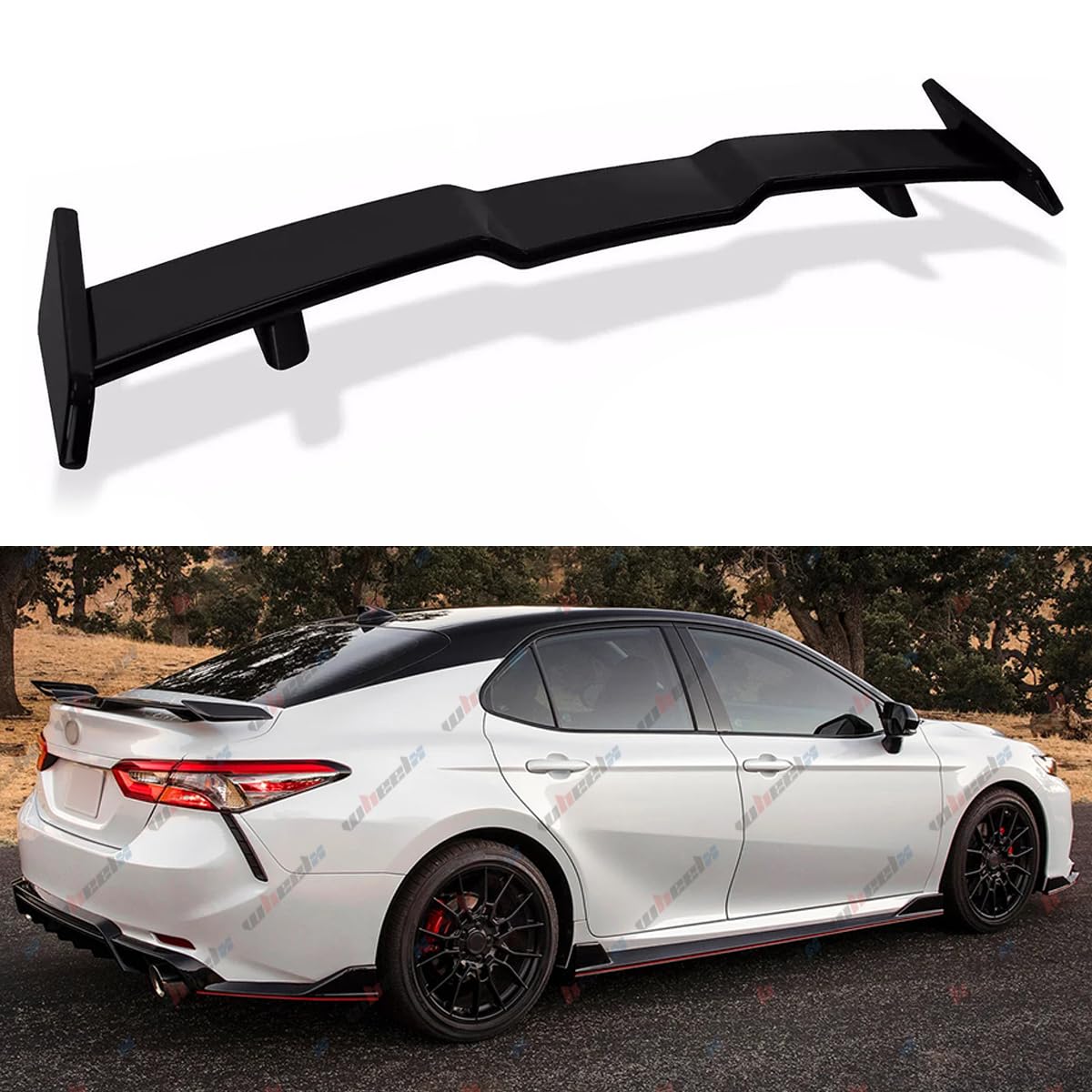 Trd Rear Wing WheelX Rear Spoiler Compatible with 2018-2020 Honda Accord 2018-2023 ...