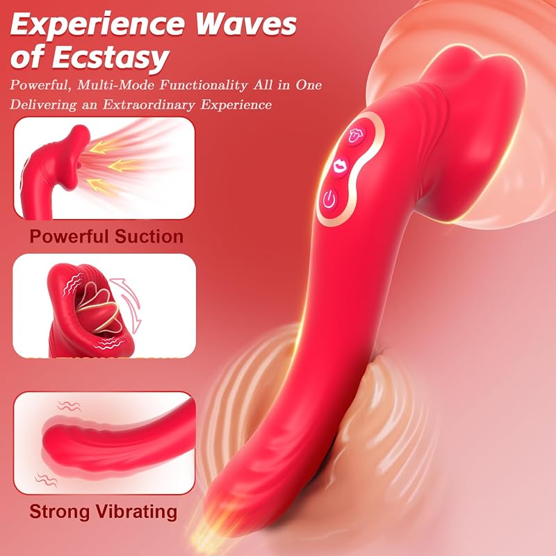 Vibradorador Mujer Juguetes Eroticos Pareja Sexuales Vibrador con 9*9 Modos