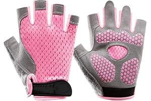 Holiberty Kids Half Finger Sport Gloves Non-Slip Children Cycling Sports Mittens Parkour Outdoor Shockproof Sports Training G