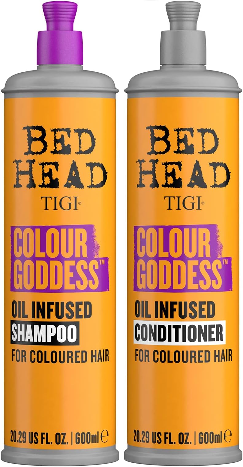 TIGI Bed Head Colour Goddess Shampoo & Conditioner Set for Coloured Hair 2x600ml