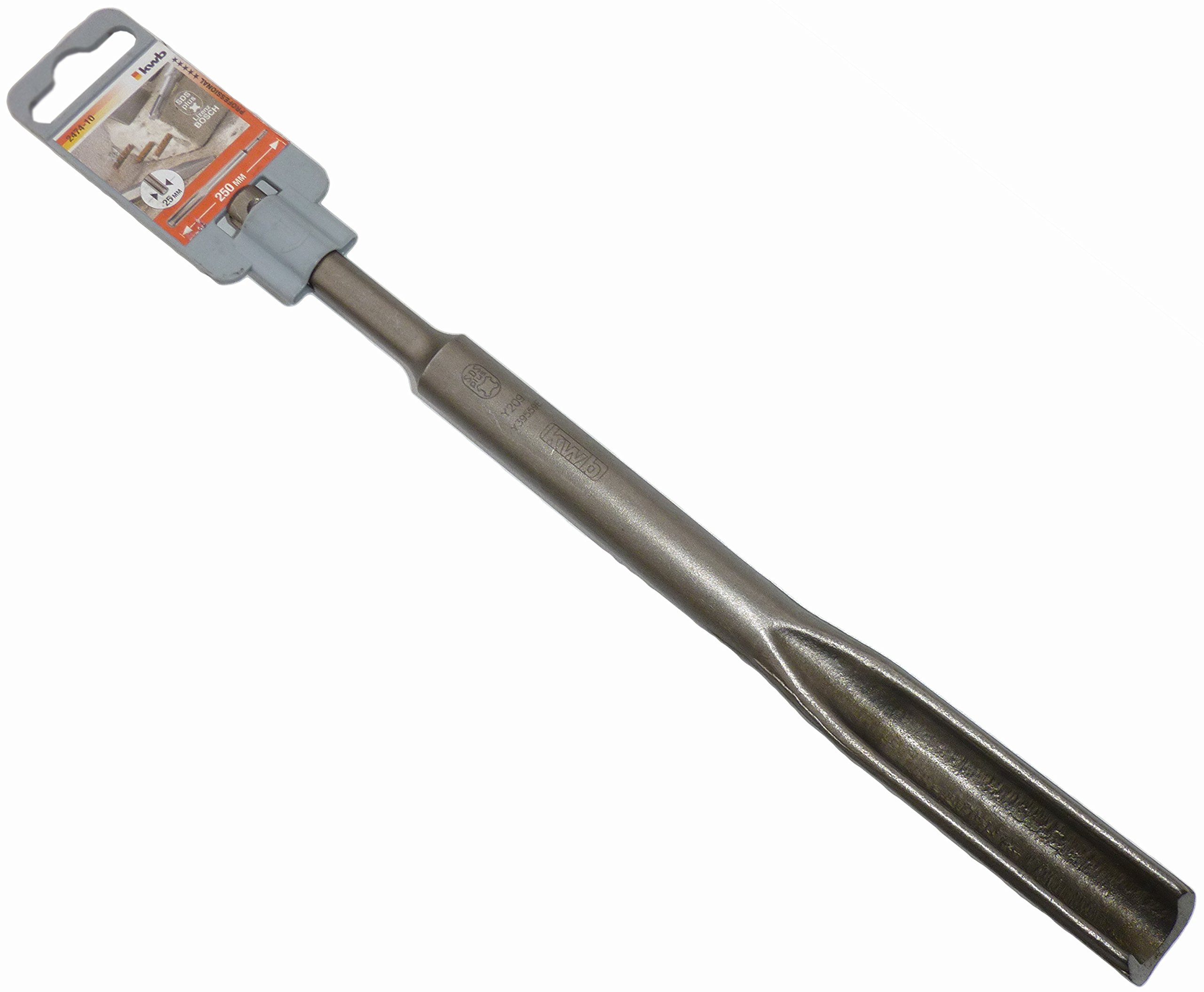 kwb SDS Plus Channel Chisel, 250 mm, Ø 10 mm, Special Steel, High Durability, Long Lifespan — image 1