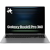Samsung 16&rdquo; Galaxy Book5 Pro 360 Copilot+ PC, AI Computer, Intel Core 7 Ultra Processor, 3K AMOLED (2880x1800) Touchscreen, S Pen,120Hz, Dolby Atmos, Student Laptop, Lightweight, All-Day Battery Life