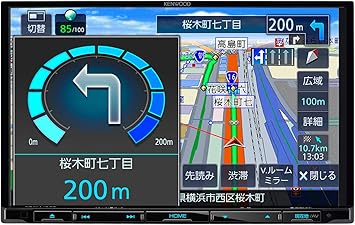 Amazon Co Jp Kenwood ケンウッド カーナビ 彩速ナビ 8型 Mdv L308l 専用ドラレコ連携 無料地図更新 ワンセグ Android Iphone対応 Cd Sd Usb Vics タッチパネル 車 バイク