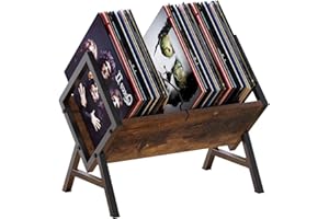 VonDream Vinyl Record Storage Holder, Perfect for Displaying Albums and Organizing Your Collection, Preserve Your Passion for Vinyl with Our Tailored Storage Solutions - Designed for Your Vinyl Only