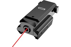Theopot Red/Green Dot Laser Sight 20mm Standard Picatinny Rail or Pistol Handgun Gun Rifle USB Charging Cable