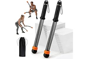 VividPulse 2PCS Weighted Ropeless Battle Ropes for Home Gym - Portable & Quiet Training Rope for HIIT, Strength & Low-Impact 