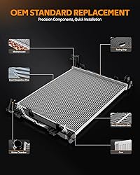 Torchtree CU2588 Radiator Replacement,Compatible