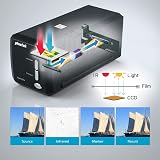 Plustek 8200i SE OpticFilm 8200iSE Film Scanner - 7200x7200 dpi, Infrared Dust view 3
