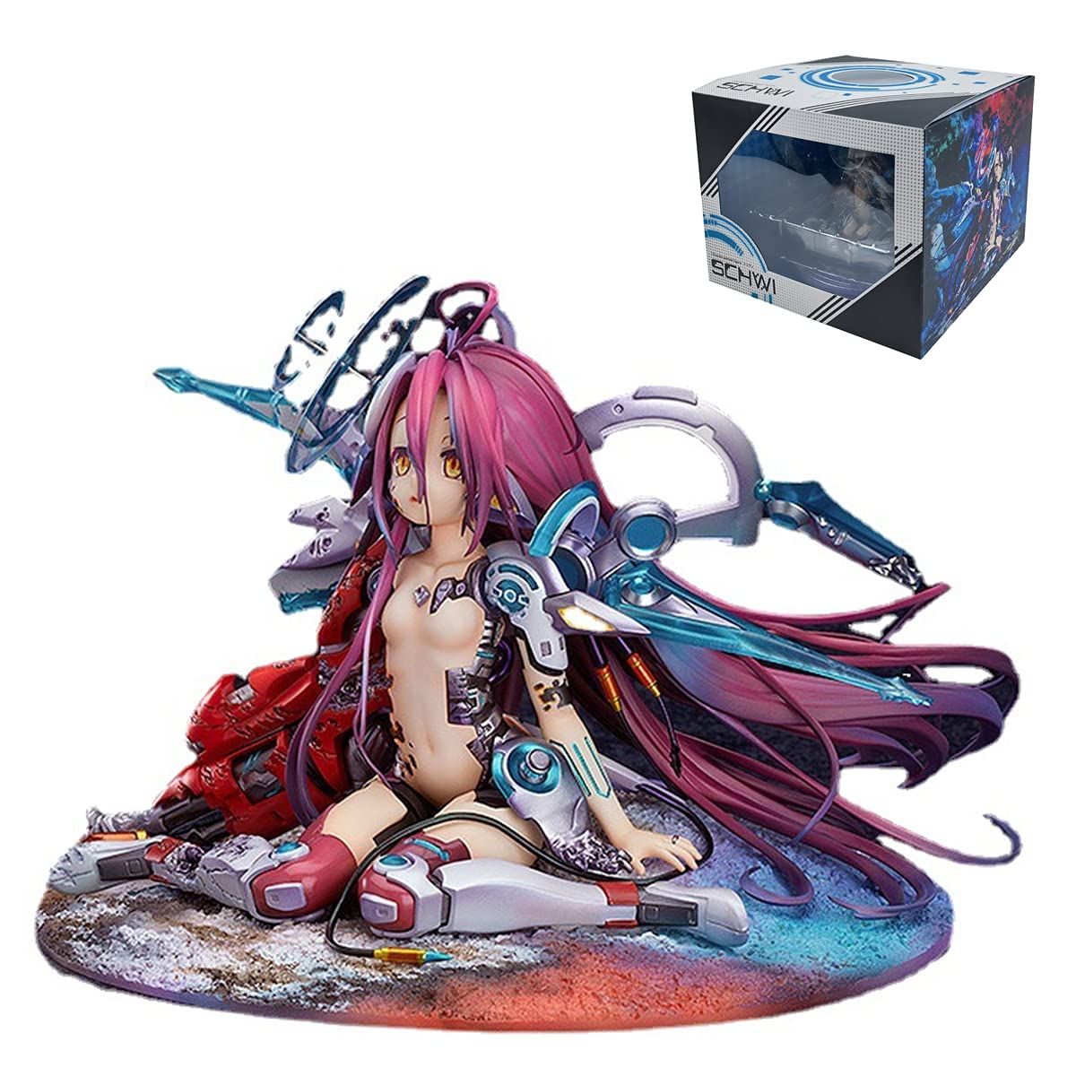 TANSHOW No Game No Life Schwi Figure 1/8 Scale PVC Figure Anime Statue Action Collection Model