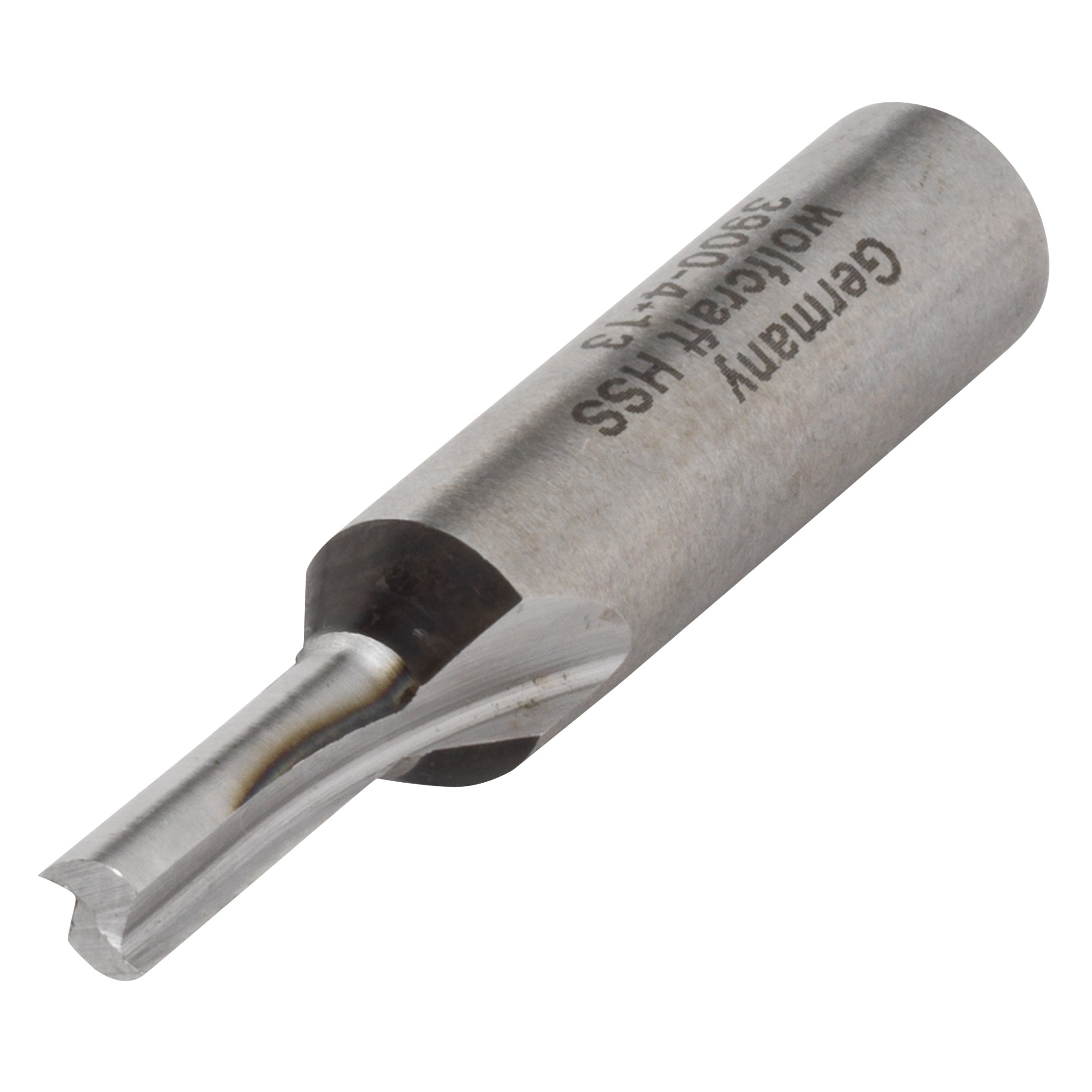 wolfcraft HSS Straight Bit I 3900000 I HSS Router bit Made from high-Speed Steel for milling Hardwood, softwood and Plastic.