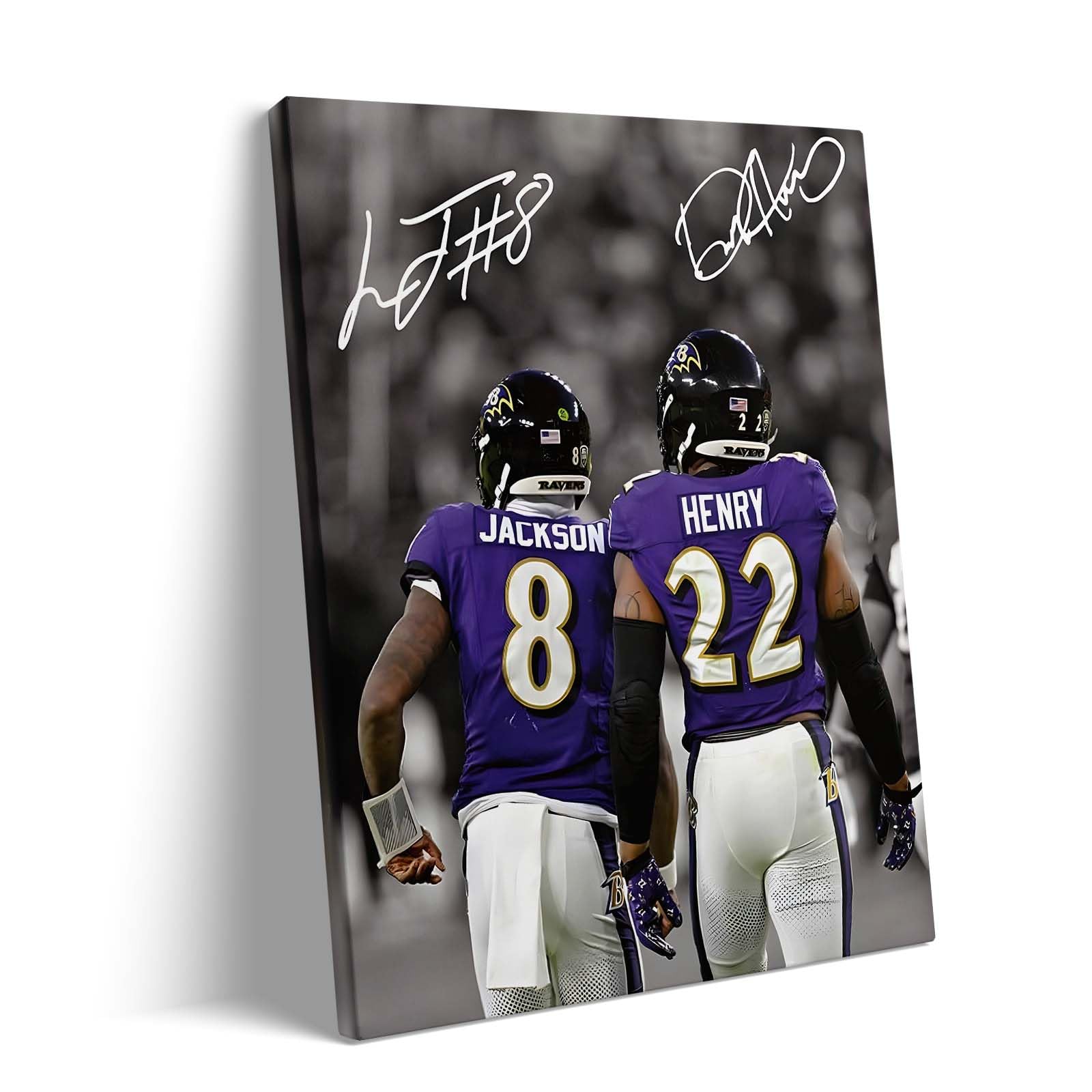 B.B.F MAKE American Football Sports Canvas Wall Art