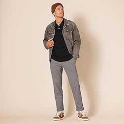 Amazon Essentials Men's Athletic-Fit Casual Stretch