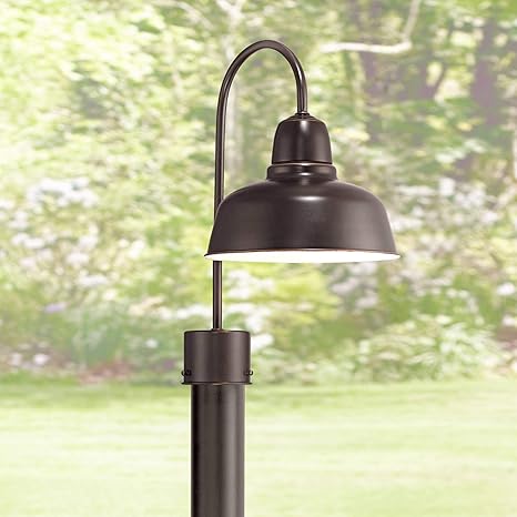 Urban Barn Industrial Outdoor Post Light Fixture Farmhouse Oil