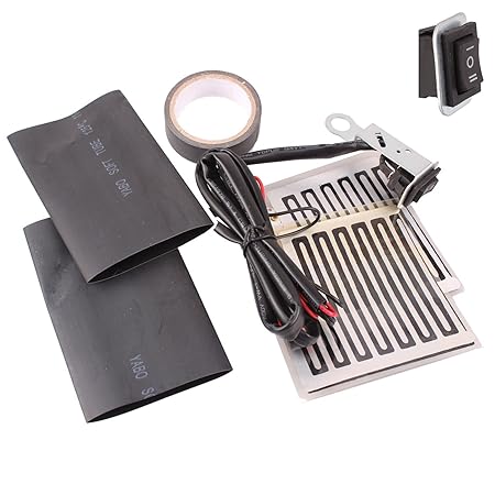 Universal Motorrad Heizgriffe Einsätze Lenker Handwärmer Pads Kit 12 V