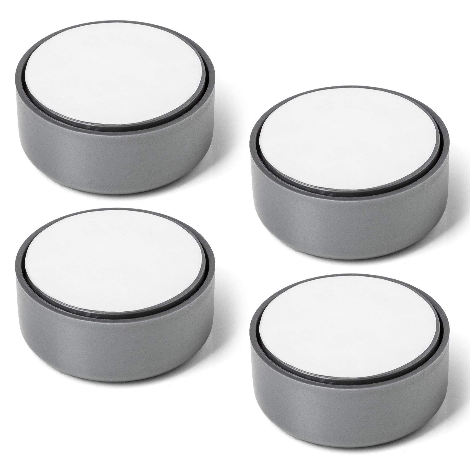 Set of 8 x SO-TECH® Furniture Foot Golf Slide Foot Sofa Foot Levelling Foot Furniture Slider Grey Adjustable