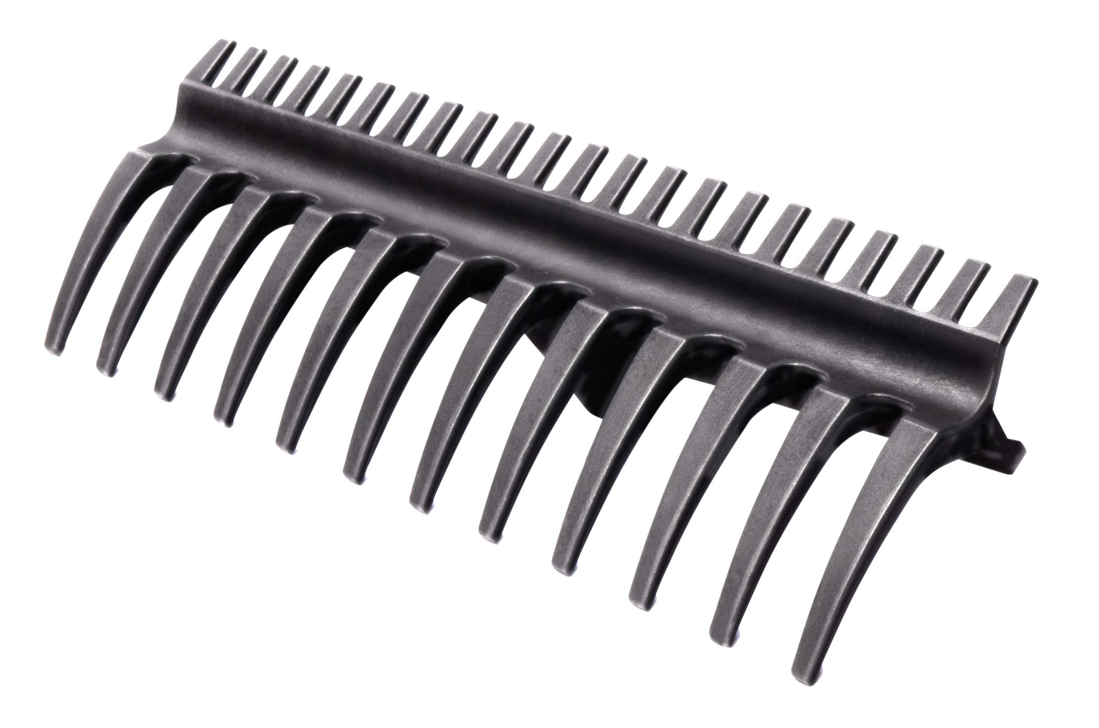 UPP 2-in-1 Landscaping Rake l Double-Sided Garden Rake with Short & Long Teeth | Garden Rake Heavy Duty - Nearly Indestructible Garden Tool [Small, without Handle]