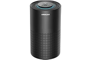 AIRROMI Air Purifier for Bedroom with HEPA 3-in-1 Filter, Pet Air Purifier for Home Cat Pee Smell, Covers Upto 990 Ft², Quiet