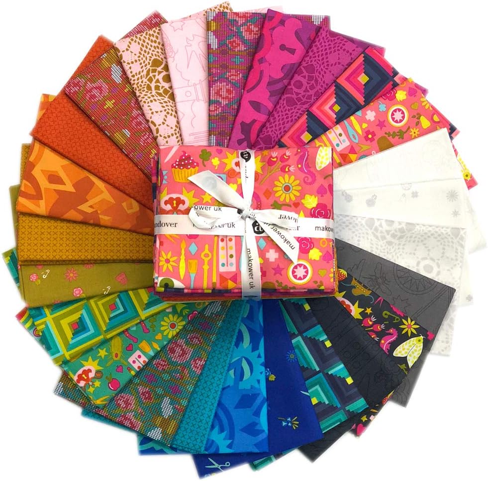 Alison Glass Handiwork Fat Quarter Bundle Fabric Quilting Cotton Assortment Andover