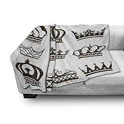 Ambesonne King Soft Flannel Fleece Throw