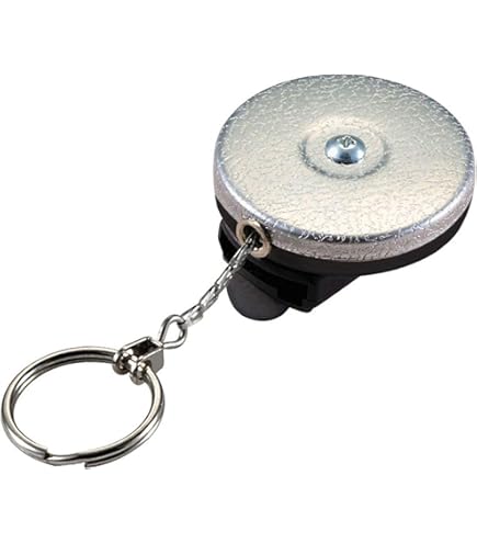 Amazon.com: KEY-BAK Original Steel Cable Retractable Keychain with