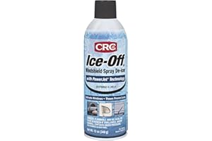 CRC 05346 Ice-Off Windshield Spray De-Icer, 12 Wt. oz, 12 Bottles (Case)