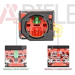 APIELE 22mm 2 Position Selector Switch 10A 440V