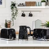 Russell Hobbs Honeycomb 4 Slice Toaster with Extra Wide Slots 1500W Black view 8