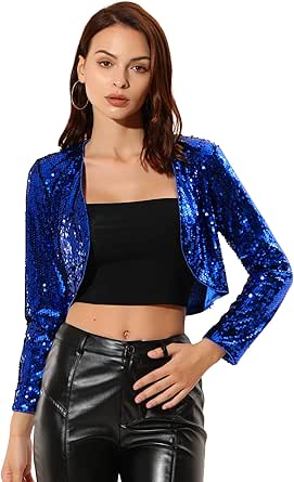 sequin jacket women
