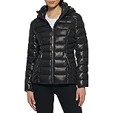 GUESS womens Fall Jackets for Women, Puffer Jacket, Quilted Jackets for Women