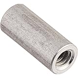 Round Standoff, Aluminum, Female, Clear Iridite, #4-40 Screw Size, 0.187" OD, 0.437" Length, (Pack of 10)