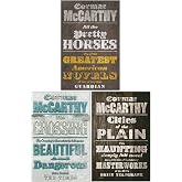 Border Trilogy Series Collection 3 Books Set By Cormac McCarthy (All the Pretty Horses, The Crossing, Cities of the Plain)