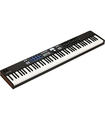 Amazon.com: Arturia KEYLAB ESSENTIAL MK3 88-Key Black USB MIDI