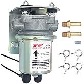 P4594 replacement Electric Fuel Pump 12V 6-8 Psi fuel pump pre-assembled universal rotary vane for automotive replacement (wiring attachment improved)