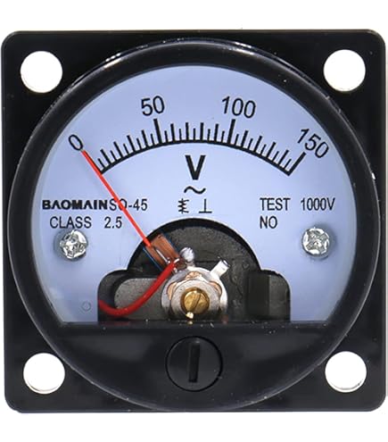 85C1 DC 0-30 Volt Misura Rettangolo Analogico Pannello Voltmetro - Foto 9