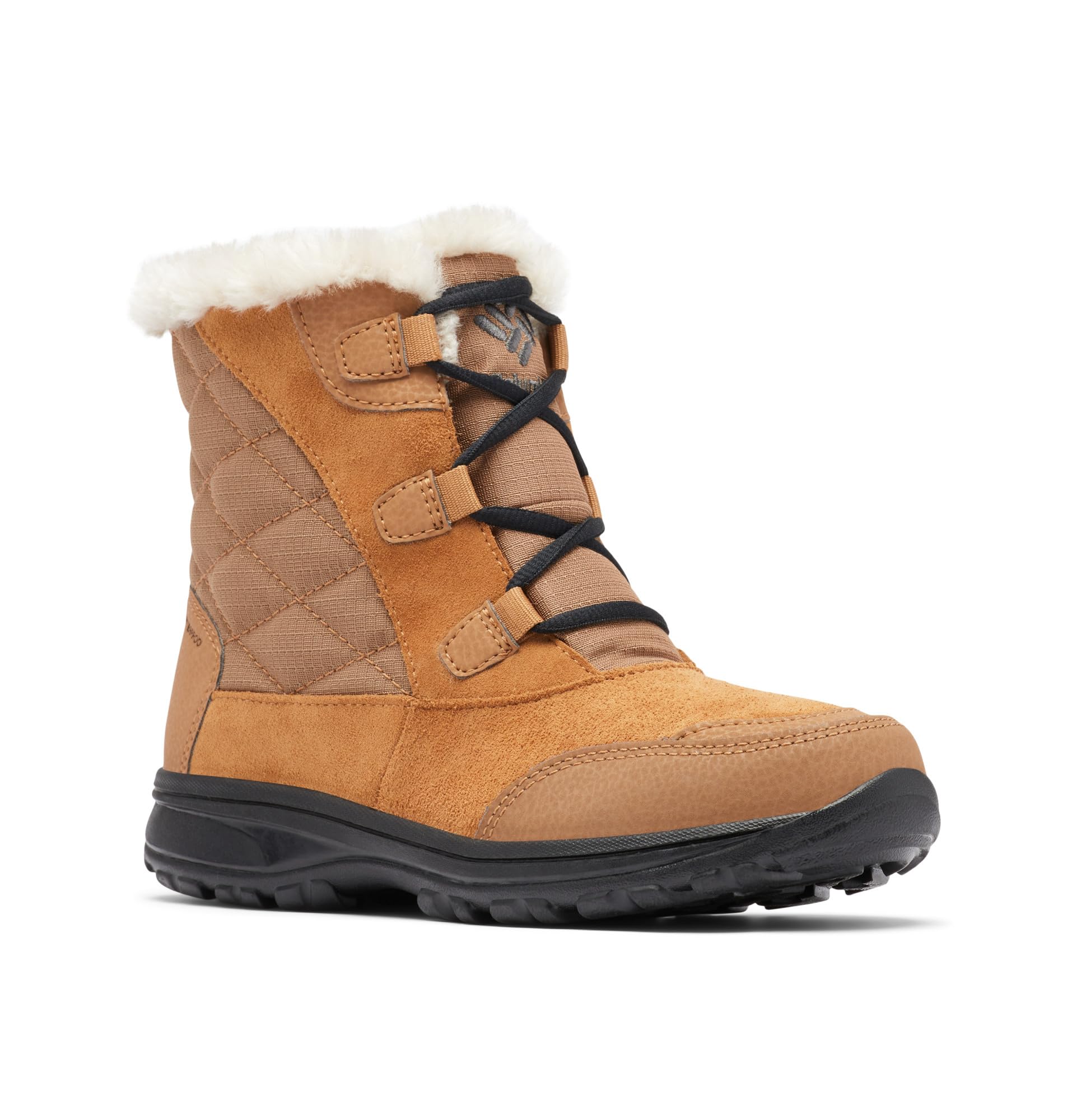 Columbia Womens Ice Maiden Shorty, Elk/Black, 5 Image Columbia Womens Ice Maiden Shorty, Elk/Black, 5 Image