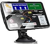 GPS Navigator for Car, Latest 2025 Map 7-inch Touch
