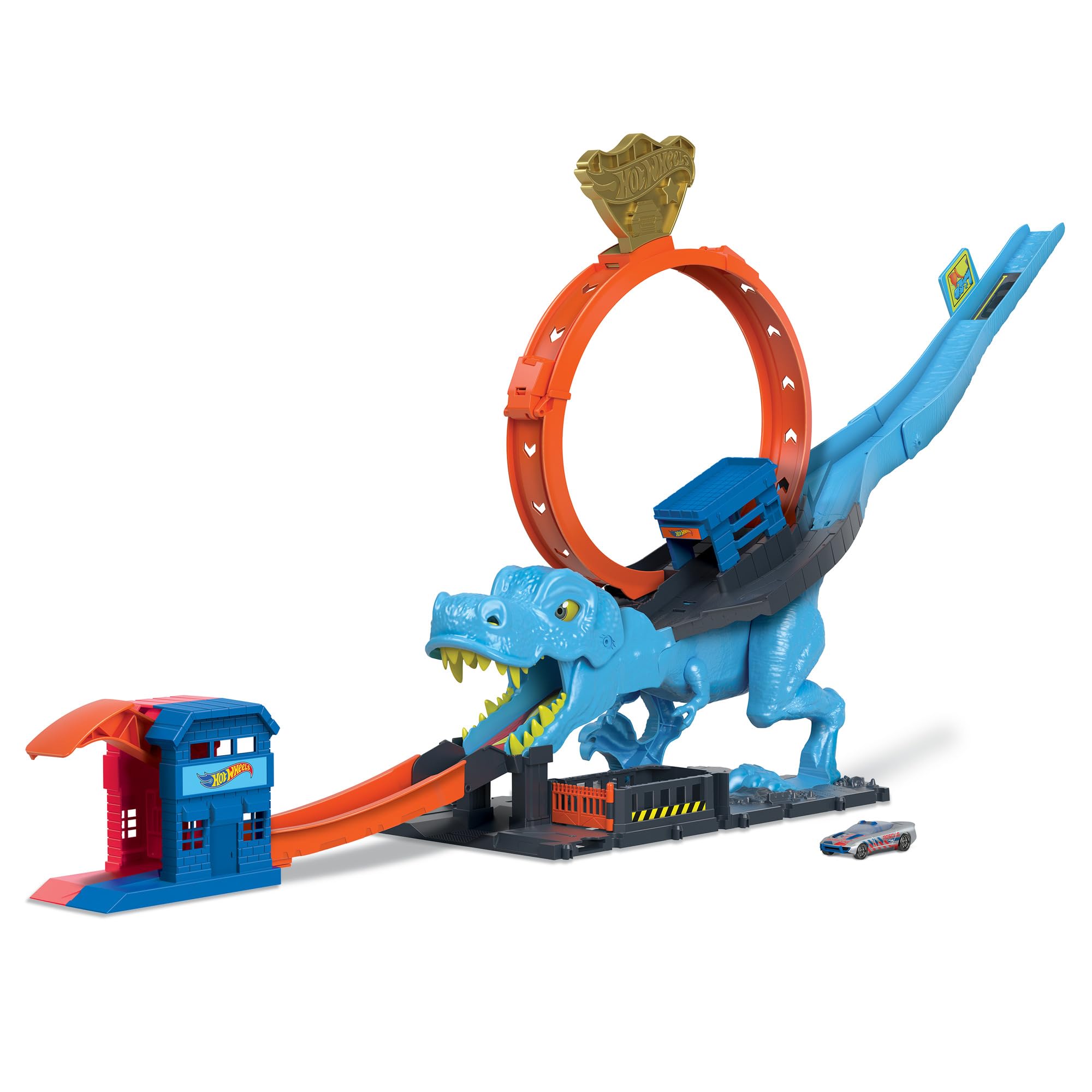 Hot Wheels HW City T-Rex Chomp Down TVD HKX42