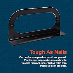 True Mods 2pc 6" Oval Tail Light Mounting Bracket