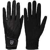 Harrison Howard Women’s Horse Riding Mesh Gloves Comfortable Grip for Gardening, Running or Cycling Lightweight Gloves
