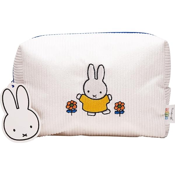 小物 POCHI Wholesale P+G Design - Pochi-Baby Miffy Head White Small Purse
